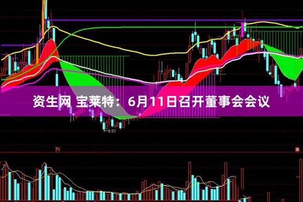 资生网 宝莱特：6月11日召开董事会会议