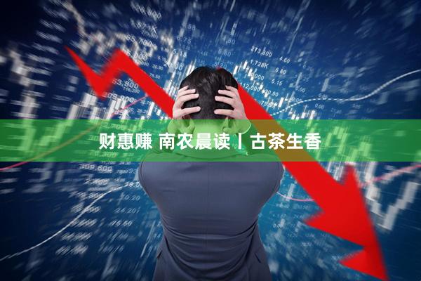 财惠赚 南农晨读丨古茶生香